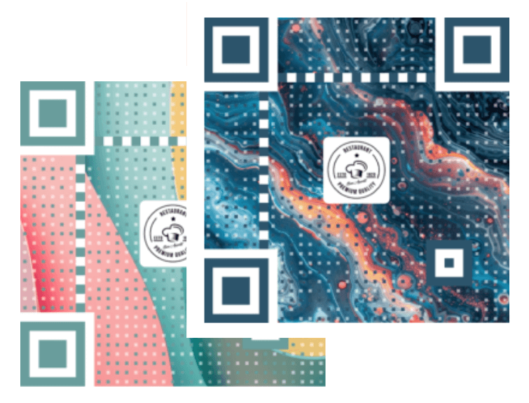 QR code personnalisé avec logo du restaurant